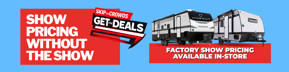 RV Show Pricing